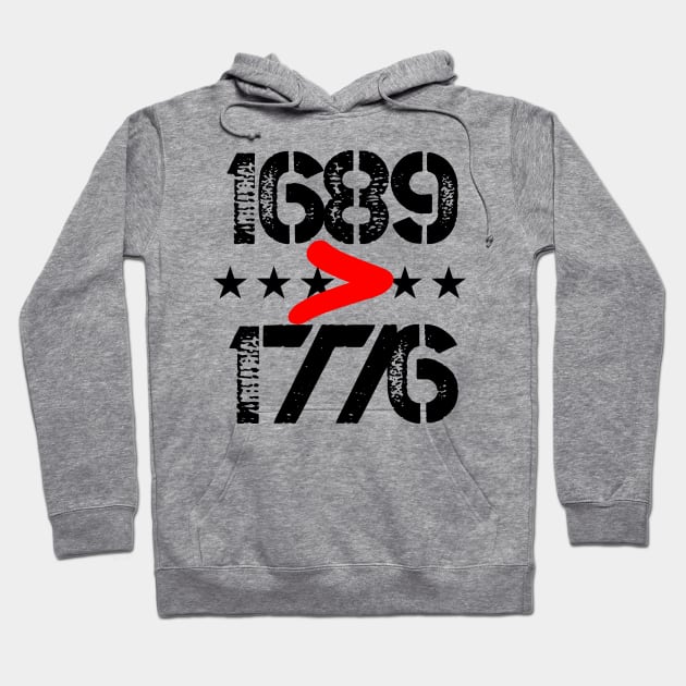 1689 > 1776 - Confession of Faith Hoodie by SHEPHERDboi